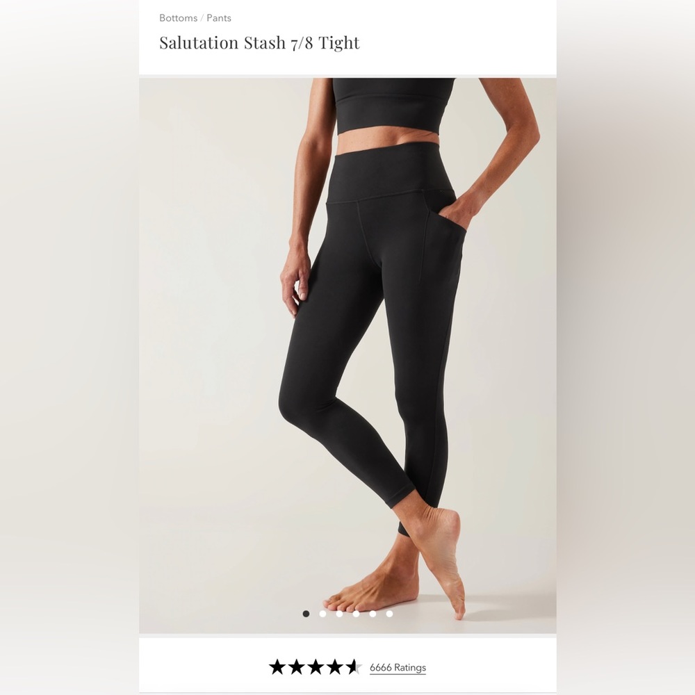 ATHLETA Salutation pocket ll 7/8 Tight